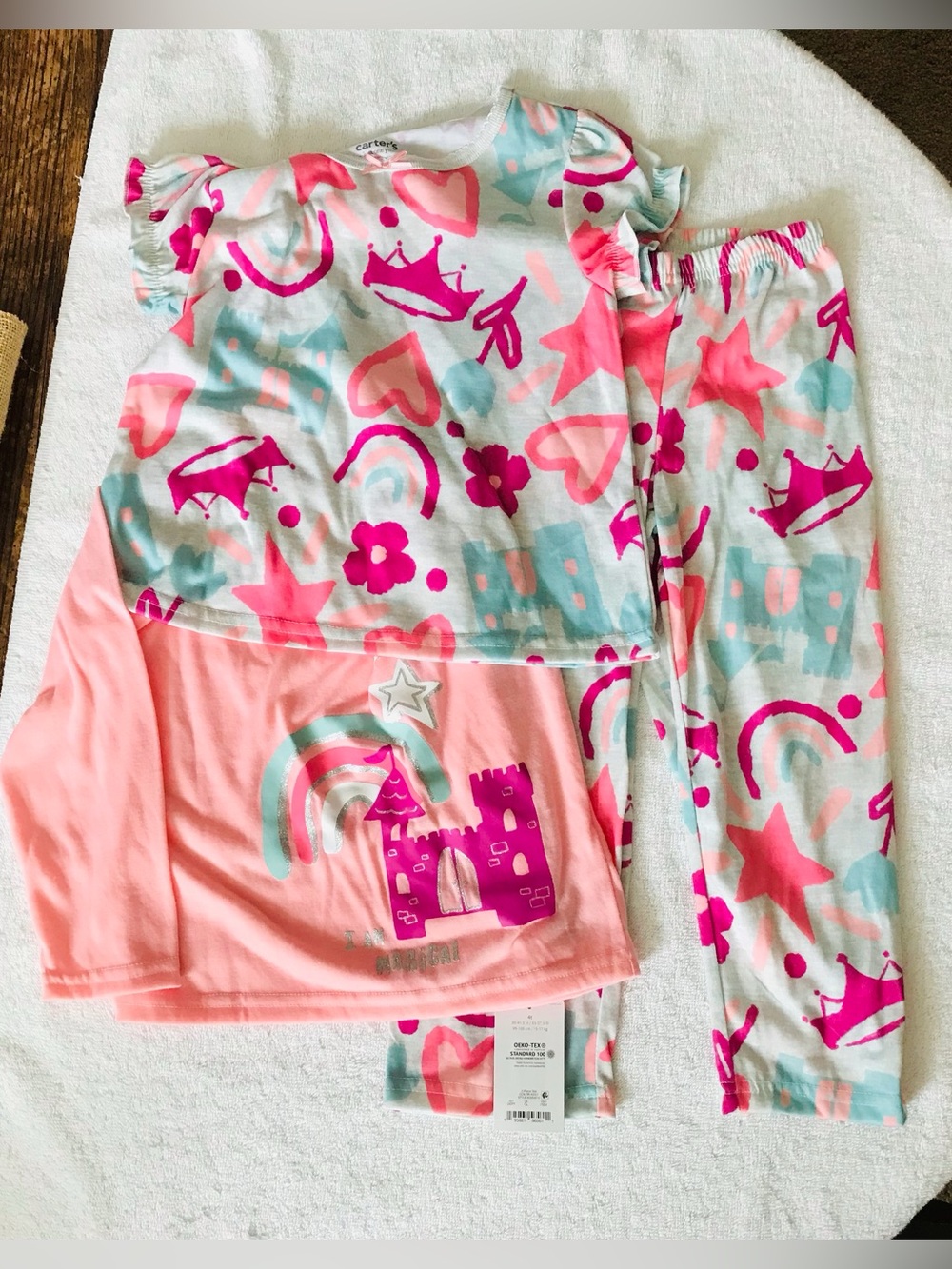 NWT- girls just one you Carter’s 3 piece outfit size 4T “It is magical “